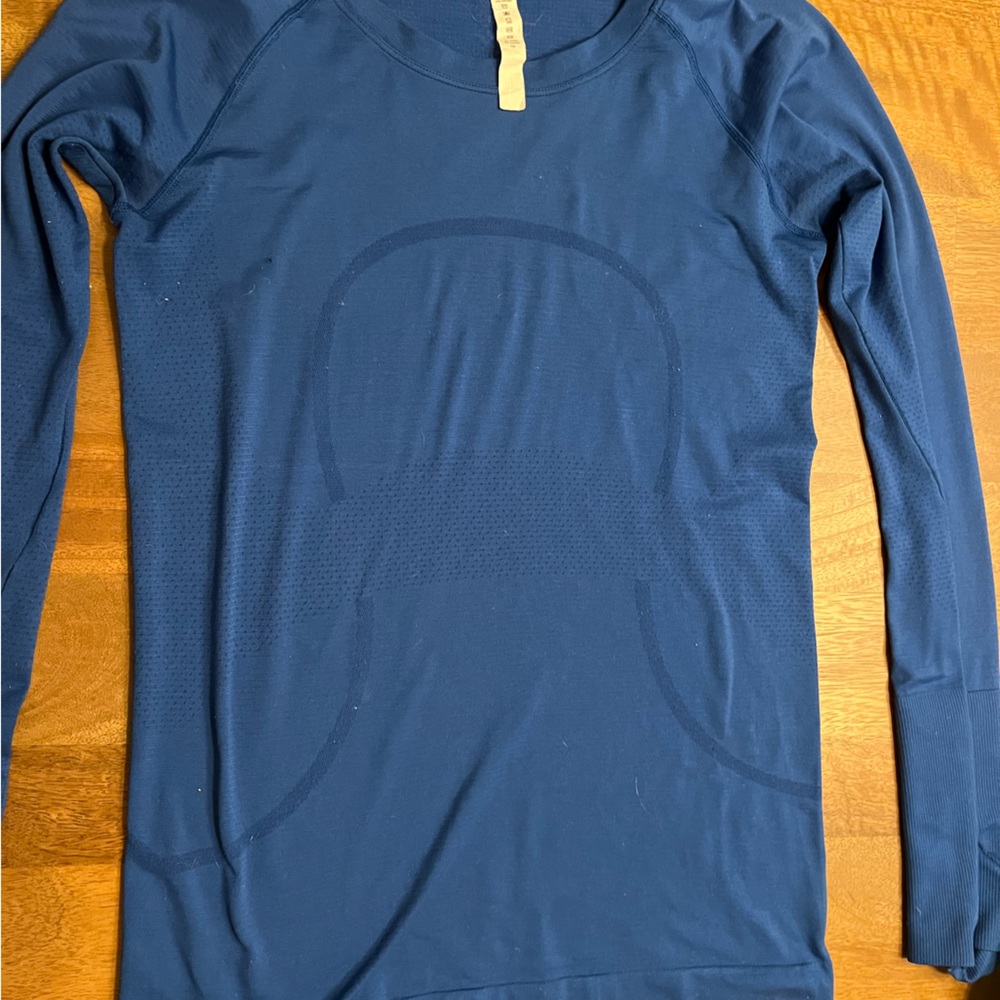 Blue Lululemon Long Sleeve